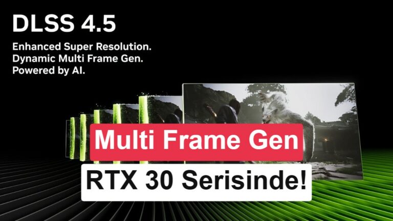 İddia: RTX 30’da DLSS Multi Frame Generation