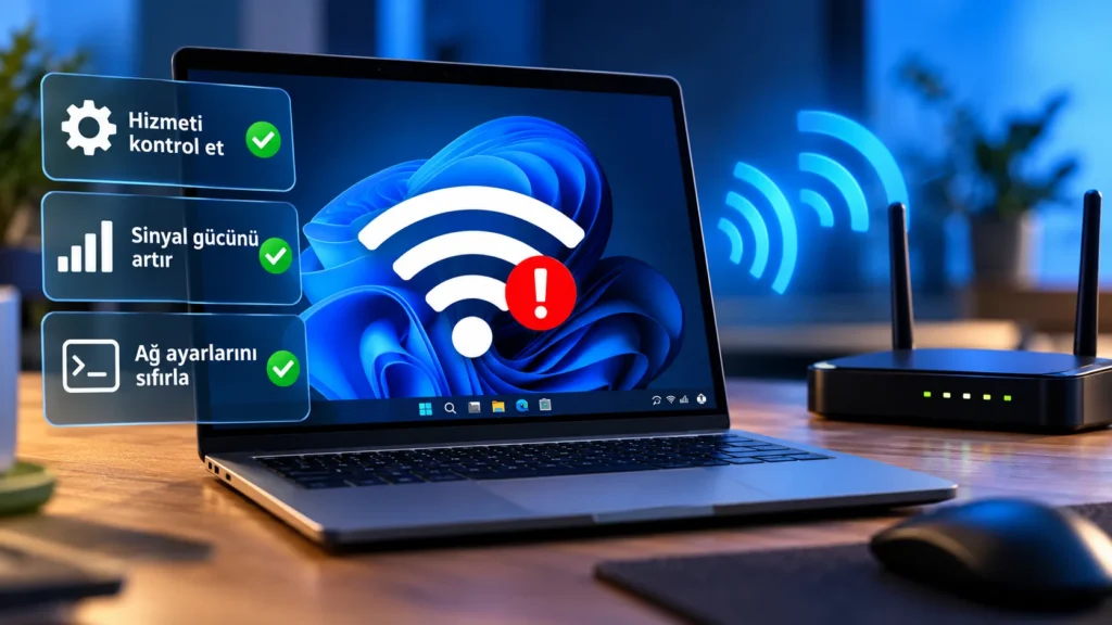 Windows Wi-Fi Sorunlarını Çözmek İçin 3 Yol
