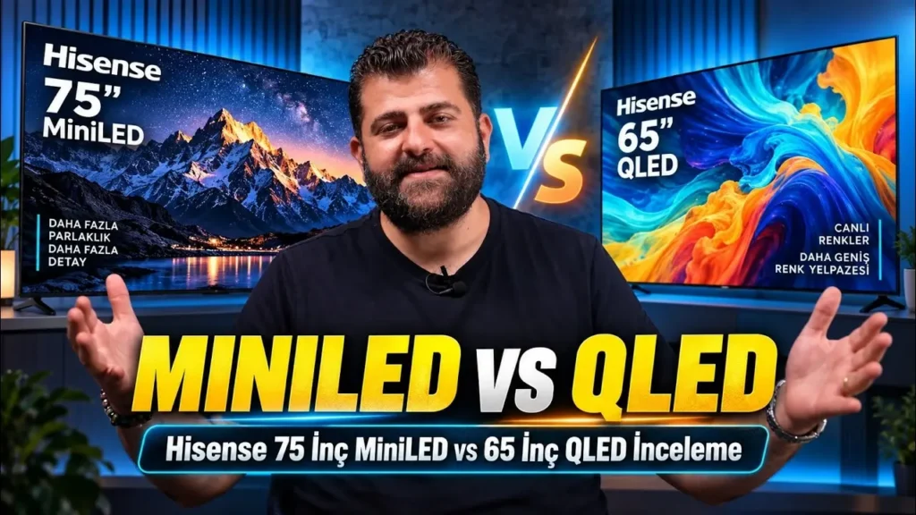 Hisense 75U7SE: 144 Hz MiniLED TV ne sunuyor?