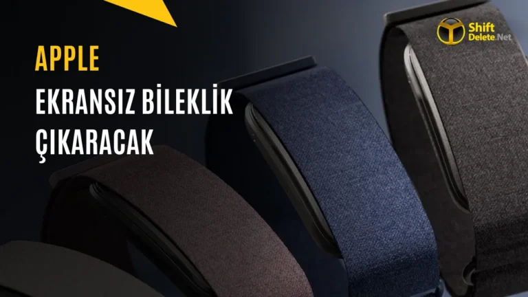 İddia: Apple ekransız bileklik üzerinde çalışıyor