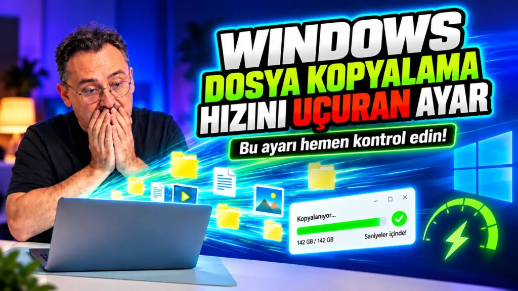 Windows’ta Kopyalama Hızını Artırmanın Güvenli Yolu