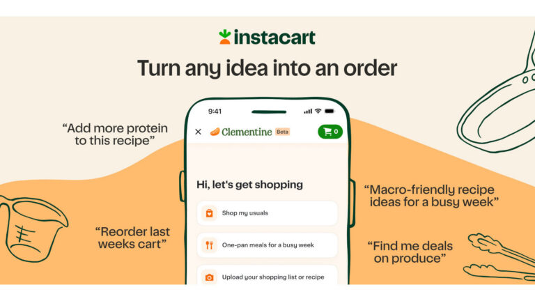 Instacart’ın yapay zekâ asistanı Clementine